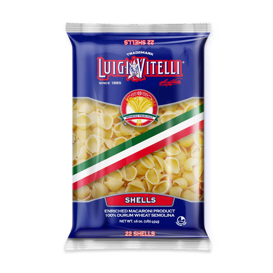 De Cecco Small Shells No.52 Pasta, 16 oz (Pack of 6) 