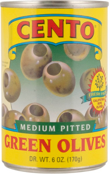 Cento Medium Pitted California Ripe Olives, 5.75 oz